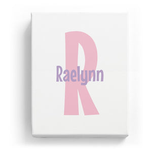 Raelynn Overlaid on R - Cartoony