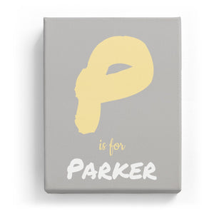 P is for Parker - Artistic