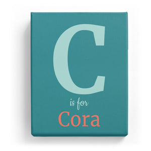 C is for Cora - Classic