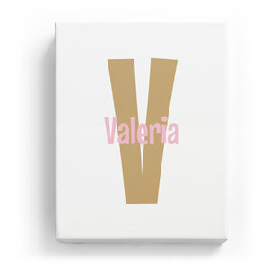 Valeria Overlaid on V - Cartoony