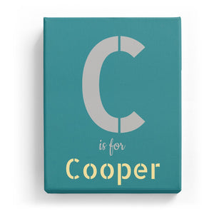C is for Cooper - Stylistic