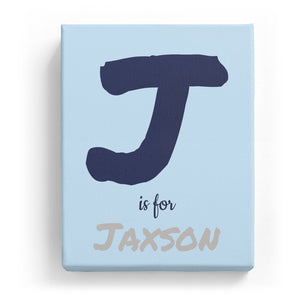 J is for Jaxson - Artistic