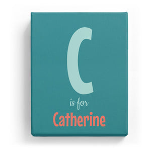 C is for Catherine - Cartoony