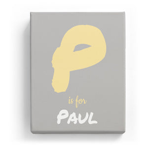 P is for Paul - Artistic