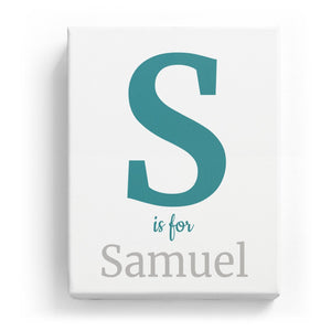 S is for Samuel - Classic