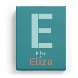 E is for Eliza - Stylistic