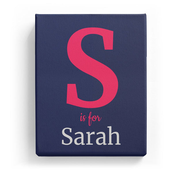 S is for Sarah - Classic
