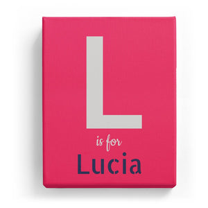 L is for Lucia - Stylistic