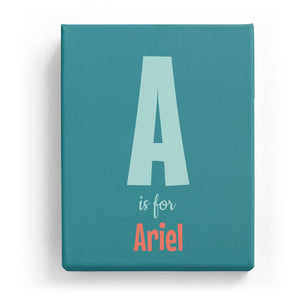 A is for Ariel - Cartoony