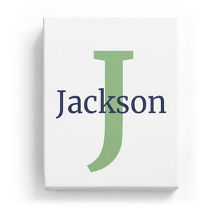 Jackson Overlaid on J - Classic