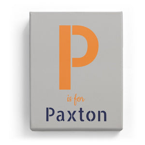 P is for Paxton - Stylistic