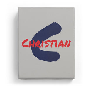 Christian Overlaid on C - Artistic