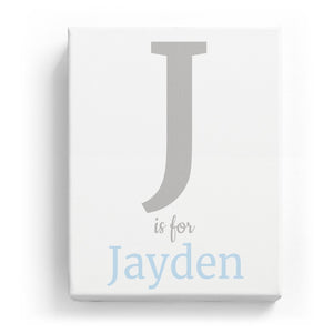 J is for Jayden - Classic
