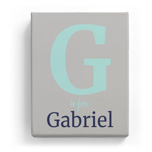 G is for Gabriel - Classic