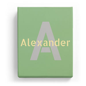 Alexander Overlaid on A - Stylistic