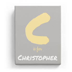 C is for Christopher - Artistic