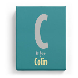 C is for Colin - Cartoony