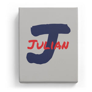 Julian Overlaid on J - Artistic