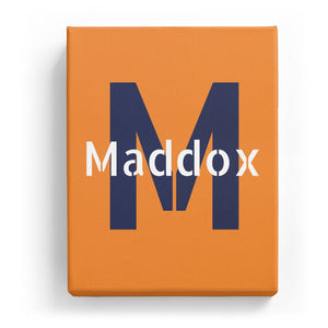 Maddox Overlaid on M - Stylistic