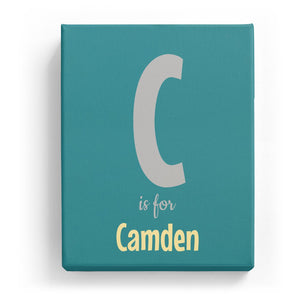 C is for Camden - Cartoony
