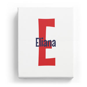 Eliana Overlaid on E - Cartoony