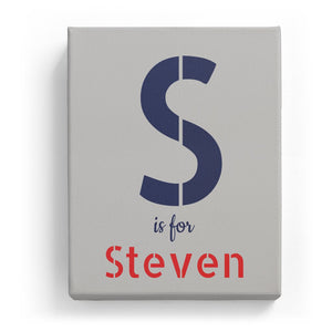 S is for Steven - Stylistic