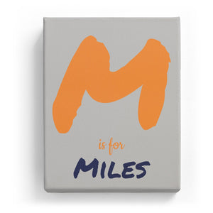 M is for Miles - Artistic