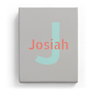 Josiah Overlaid on J - Stylistic