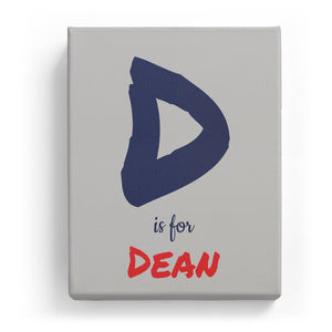 D is for Dean - Artistic