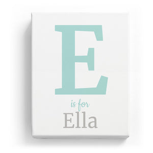 E is for Ella - Classic