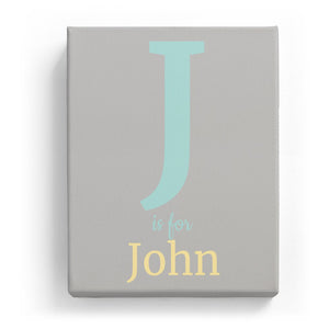 J is for John - Classic