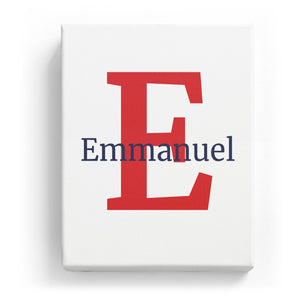 Emmanuel Overlaid on E - Classic