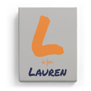 L is for Lauren - Artistic