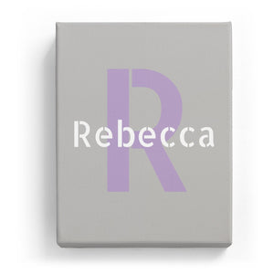 Rebecca Overlaid on R - Stylistic