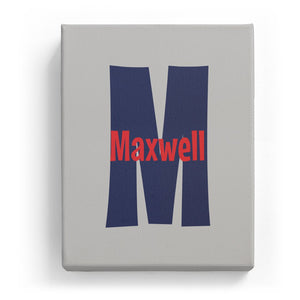 Maxwell Overlaid on M - Cartoony