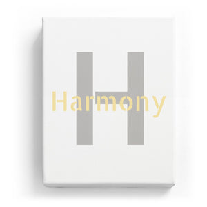 Harmony Overlaid on H - Stylistic