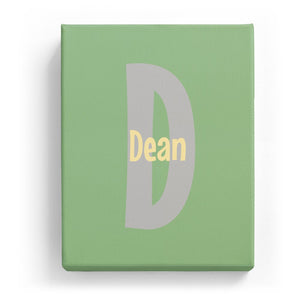 Dean Overlaid on D - Cartoony