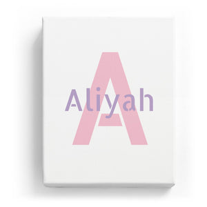Aliyah Overlaid on A - Stylistic