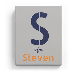 S is for Steven - Stylistic