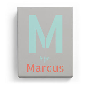 M is for Marcus - Stylistic