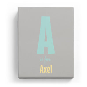A is for Axel - Cartoony