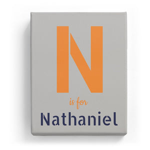 N is for Nathaniel - Stylistic