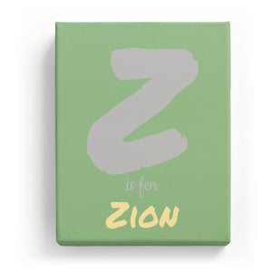 Z is for Zion - Artistic