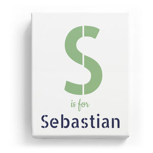 S is for Sebastian - Stylistic