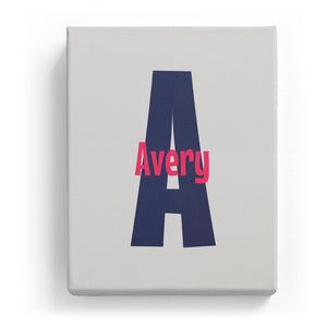 Avery Overlaid on A - Cartoony