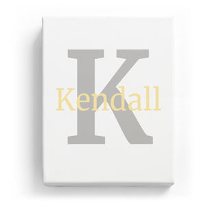 Kendall Overlaid on K - Classic