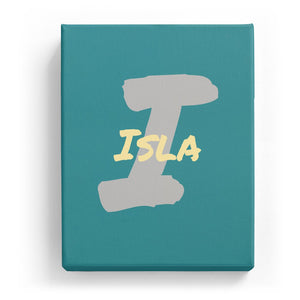 Isla Overlaid on I - Artistic