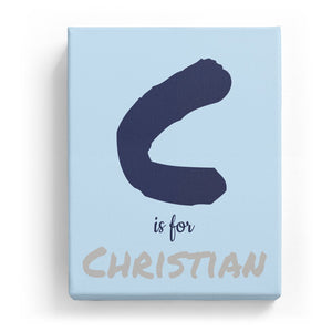 C is for Christian - Artistic