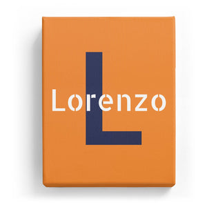 Lorenzo Overlaid on L - Stylistic