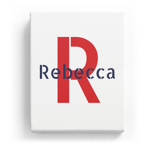 Rebecca Overlaid on R - Stylistic